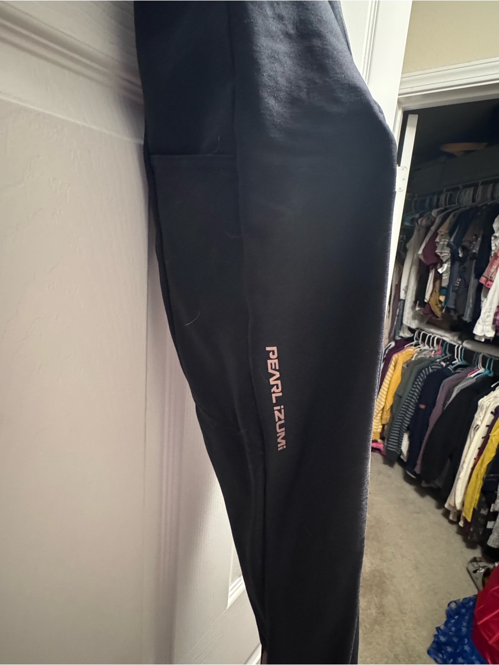 Pearl Izumi Women's Black Thermal Cycling Tights with Side Pockets - Picture 3 of 10